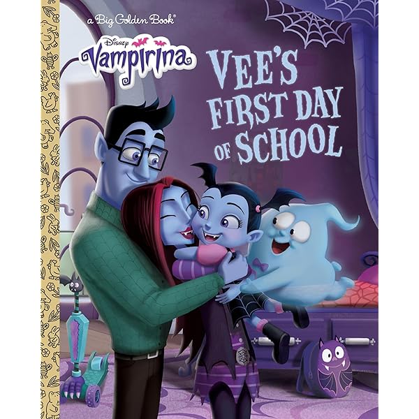 Vampirina Read-Along Book and CD Vee's Slumber Party (Read-Along