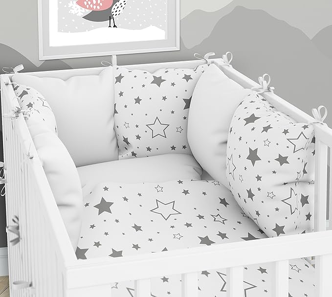 Lot de 3 housses de couette pour bébé 90 x 120 c...