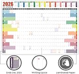 Giftinghouse 2026 Wall Planner A2 Laminated UK Full Year 42 x 59.4 cm with view 4