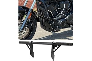 33inch Lower Mount Tee Bar Steel Front Highway Bars Engine Guard Compatible with Indian Scout Sixty/Bobber/Classic/Limited/+T