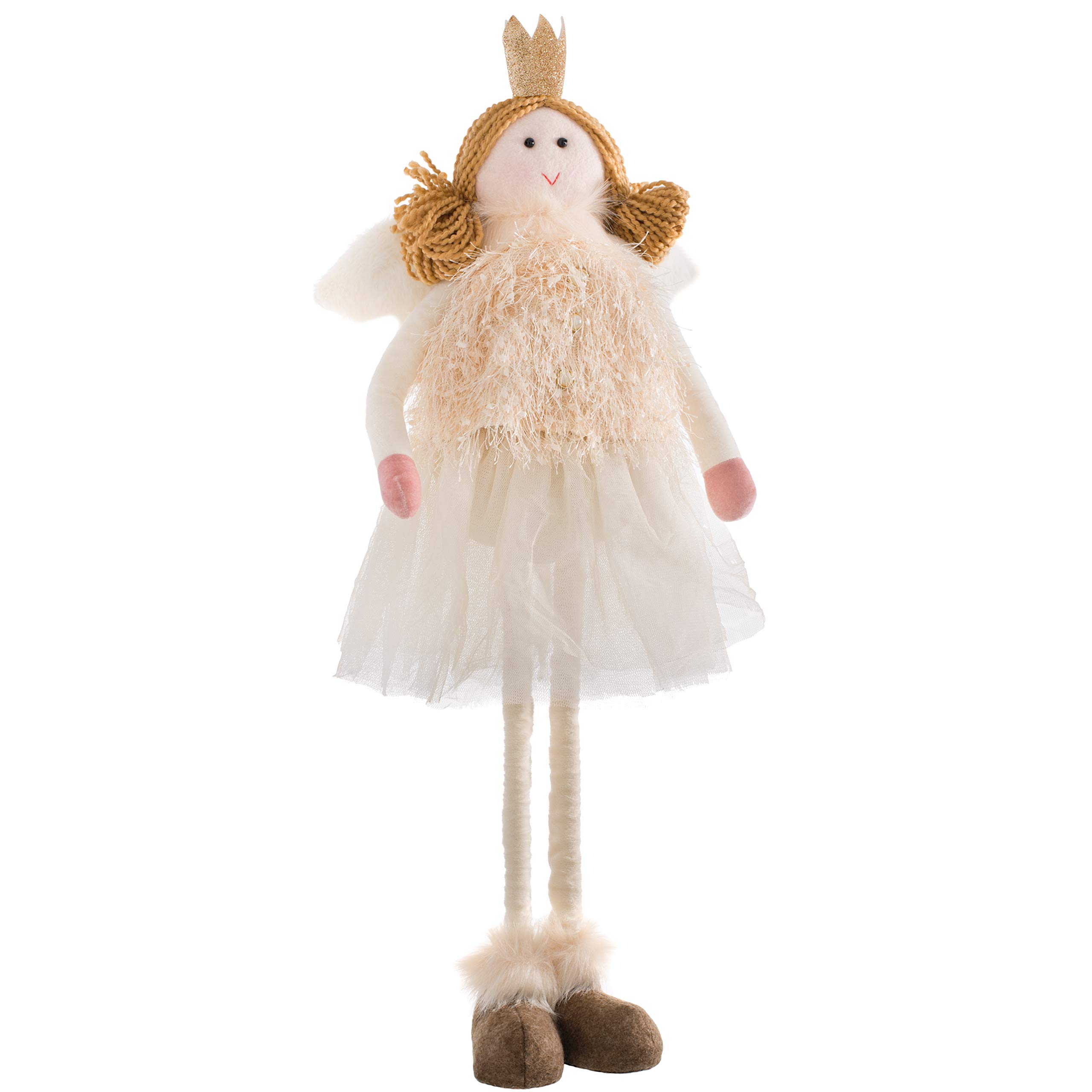 WeRChristmas Christmas Fairy Figuring with Adjustable Legs, Multi-Colour, 40-70cm