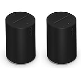 Sonos Era 100 - Black - Wireless, Alexa Enabled Smart Speaker (Pack of 2)
