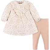 Gerber baby-girls Baby Girls Baby Girls' 2-piece Dress & Legging Set