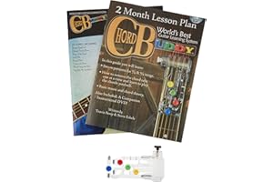 ChordBuddy Guitar Learning System for Left Handed Guitars. Includes ChordBuddy, 2-month Lesson Plan Book, DVD, and Song Book