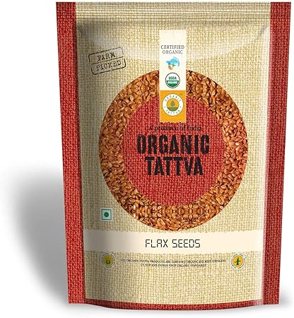 Organic Tattva Flax Seeds, 200g