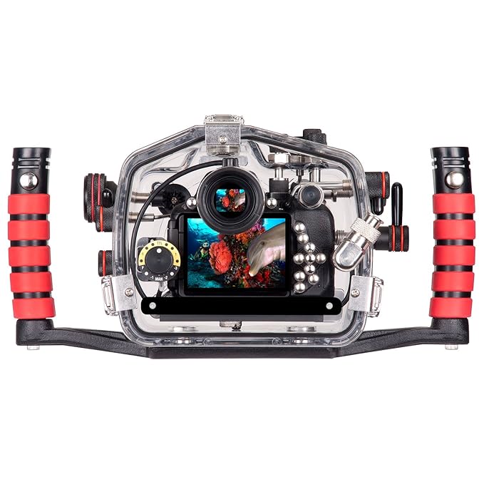 Ikelite - Cubierta de la cámara submarino para dslr nikon d5500 ...