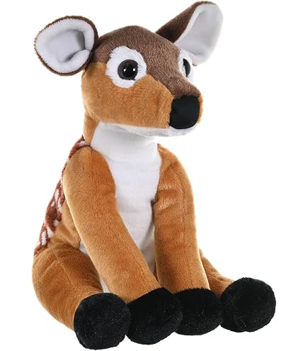 Debbie The Baby Deer Plush Stuffed Animal - 8 Inch Fawn, Soft & Huggable, By TigerHart Toys - View #9