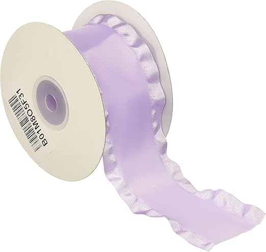 Amazon Laribbons 両面 フリル サテンリボン 幅50mm 長さ9m リボン 通販