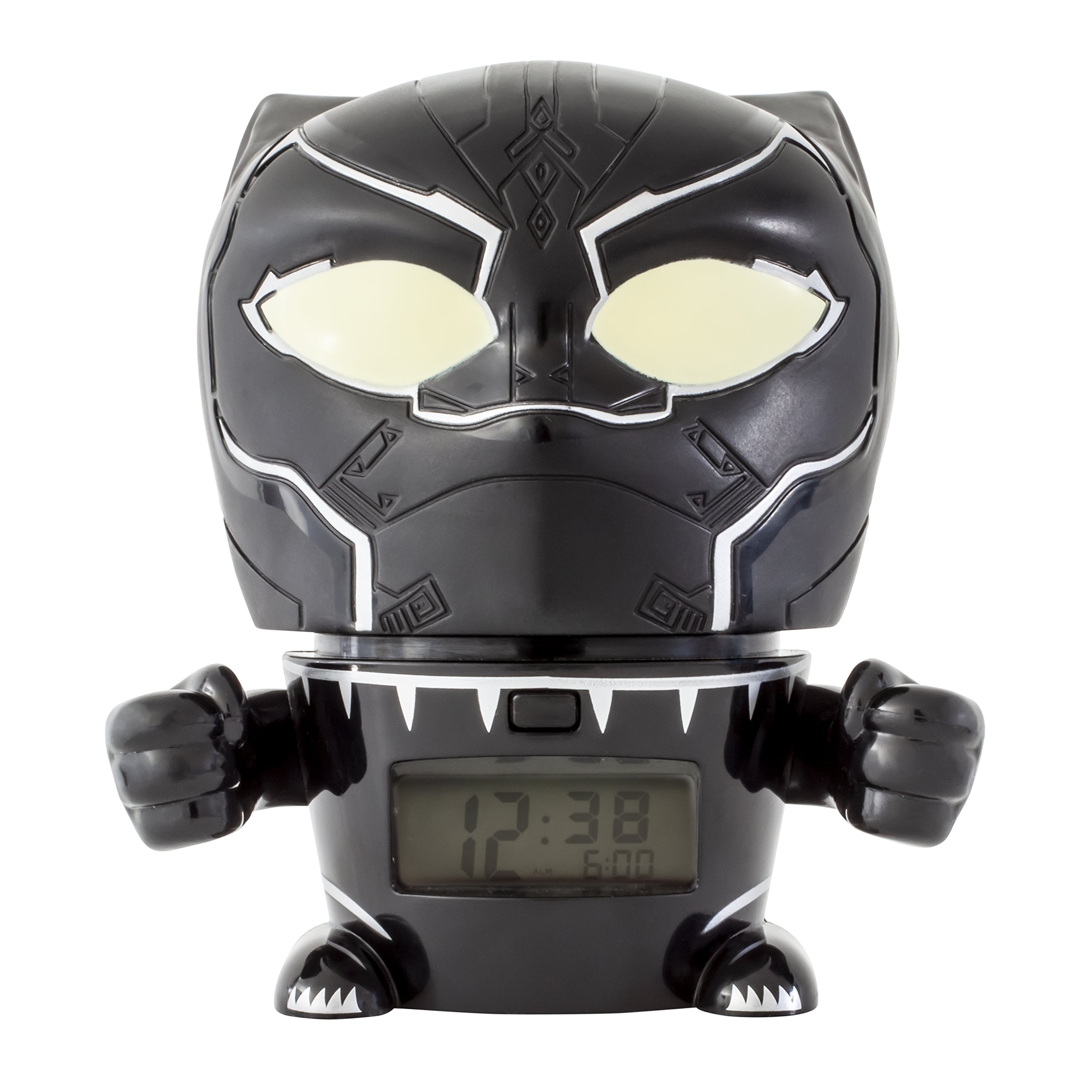 Bulb Botz Infinity War Black Panther Night Light Marvel Avengers Alarm Clock
