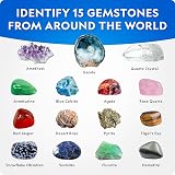 Blue Marble National Geographic Mega Gemstone Dig Kit with 15 Real Gemstones view 4