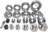 10 Piece Dimple Die Set 1/2" 3/4" 1" 1 1/4" 1