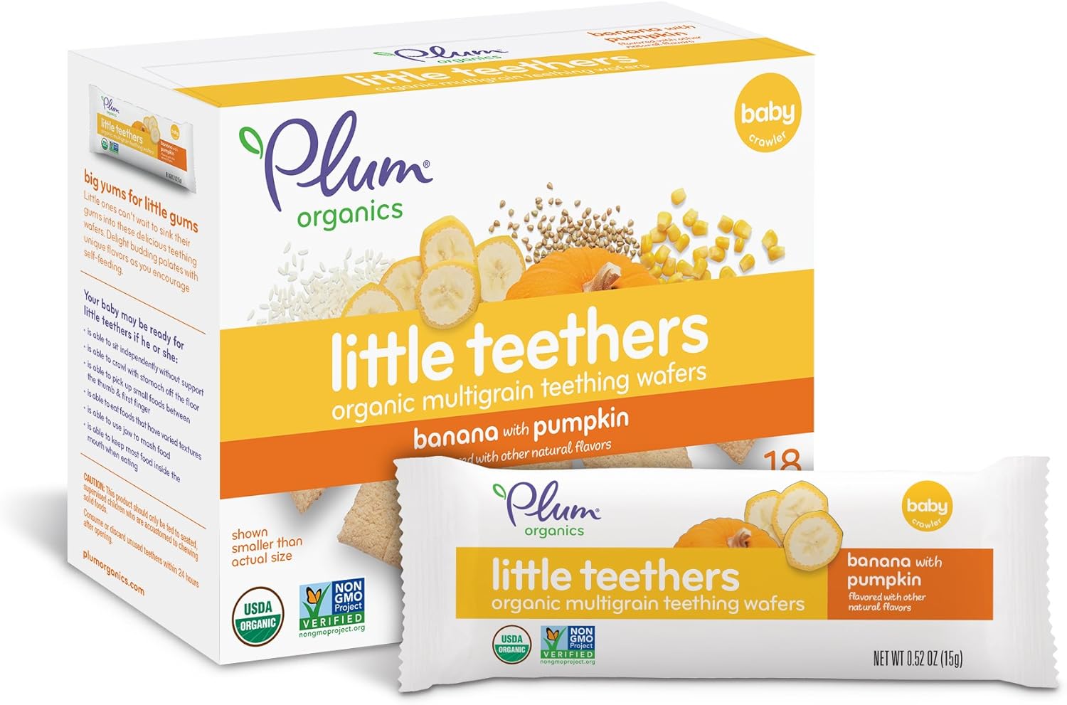 plum organics teething wafers