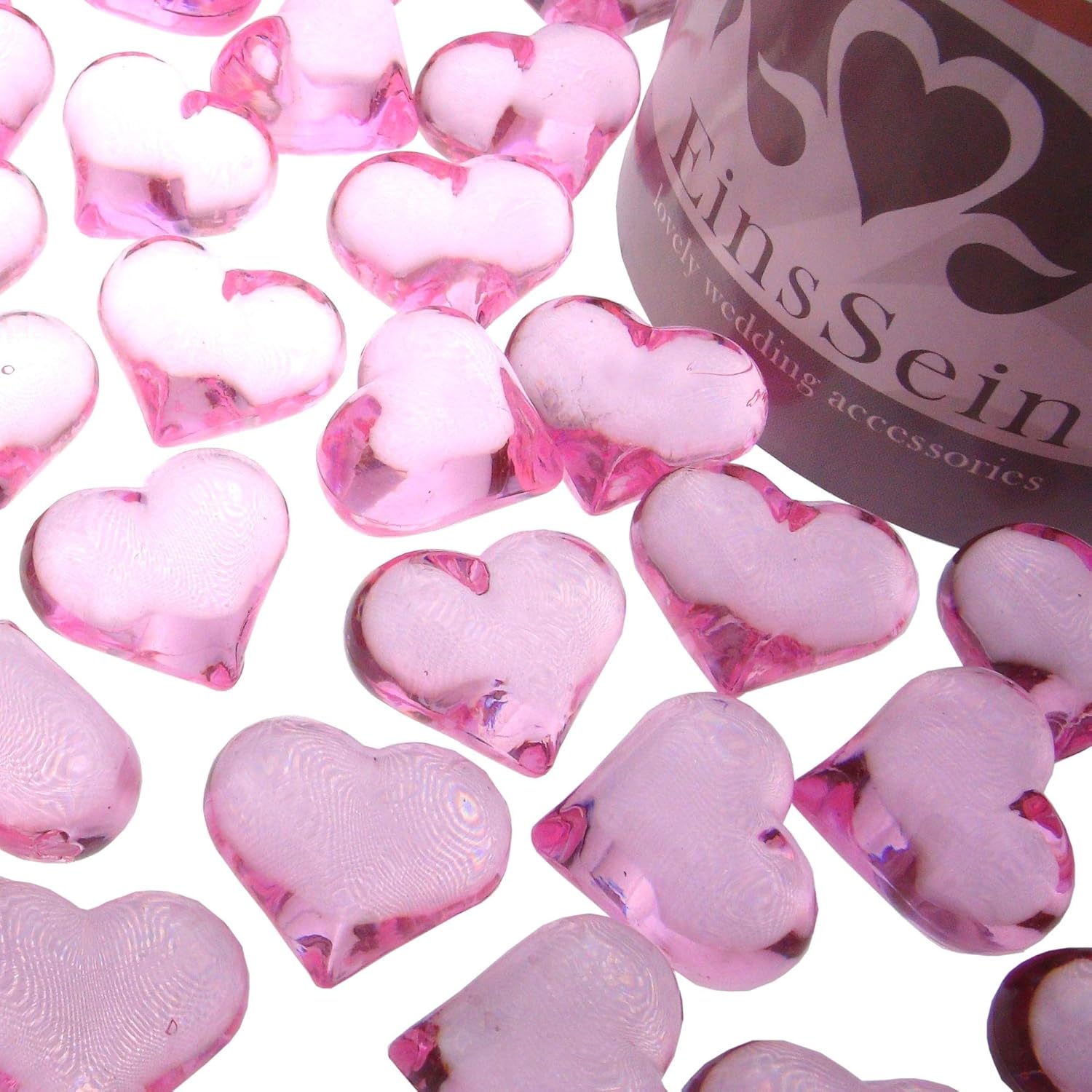 100 Stück Holz Konfetti Hochzeitsdeko - 6 Designs 2-6cm Für Tischdeko