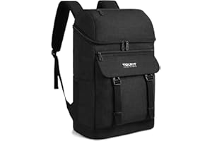 TOURIT Cooler Backpack Insulated Backpack Cooler Bag Stylish Light Lunch Backpack with Cooler Large Capacity for Men Women to