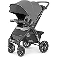 Chicco Bravo LE ClearTex Quick-Fold Stroller - Pewter | Grey
