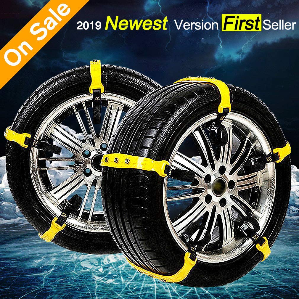 Car Snow Chains Snow Tire Chains for Cars Antislip Car Chains