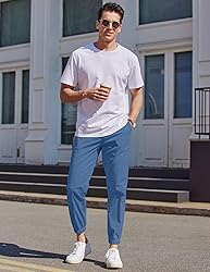 COOFANDY Mens Casual Joggers Pants - Cotton