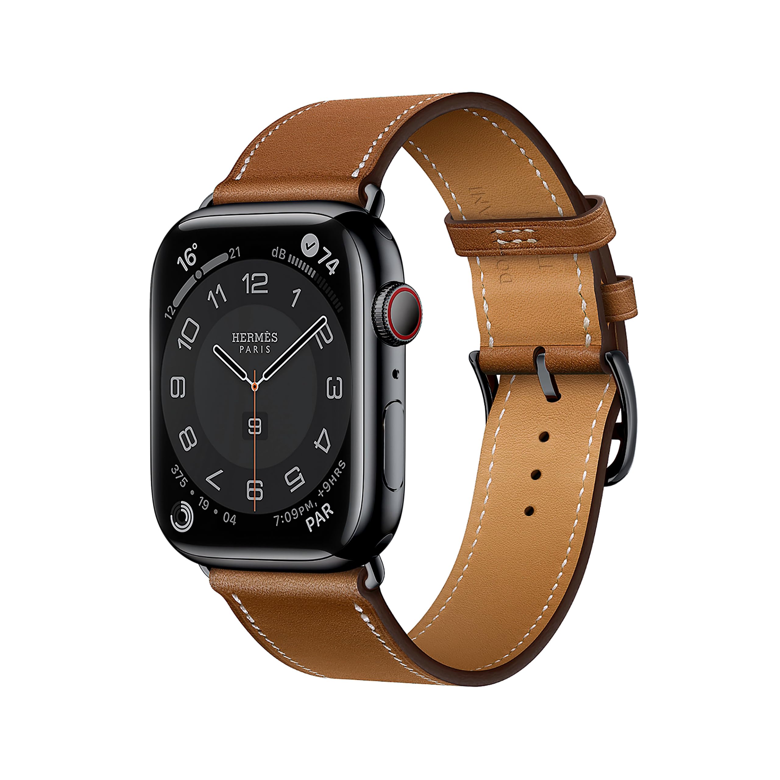 DONEGANI LB1 for Apple Watch Strap Ultra 2 Se 10 40mm 44mm 46mm 42mm 45mm 41mm 38mm 49mm Series 10 9 8 7 6 5 4 3 Band Women Men Leather Brown