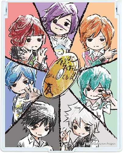 Amazon ファッション ヴィクティム 01 集合デザイン グラフアート デカキャラミラー アニメ 萌えグッズ 通販