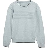 X RAY RAW X (4-12) Long Sleeve Crew Neck Knit Sweater for Kids and Boys, Big Kids Knit Sweater for Fall and Winter