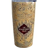 Annshein 20 oz Tumbler with Lid, Insulated Stainless Steel Travel Mug, Wizard Magic Map Cup