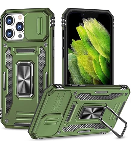 Asuwish Phone Case For IPhone 12 Pro Max 6.7 With Tempered Glass Screen