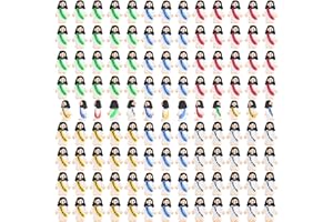 nedeqi 100 PCS Little Jesus Figures, Mini Jesus Figurines in Bulk, Tiny Pocket Rubber Jesus Love You Figure for Religious Party Favors, Sunday School, Baptism Gift, Easter Egg Stuffers (100)