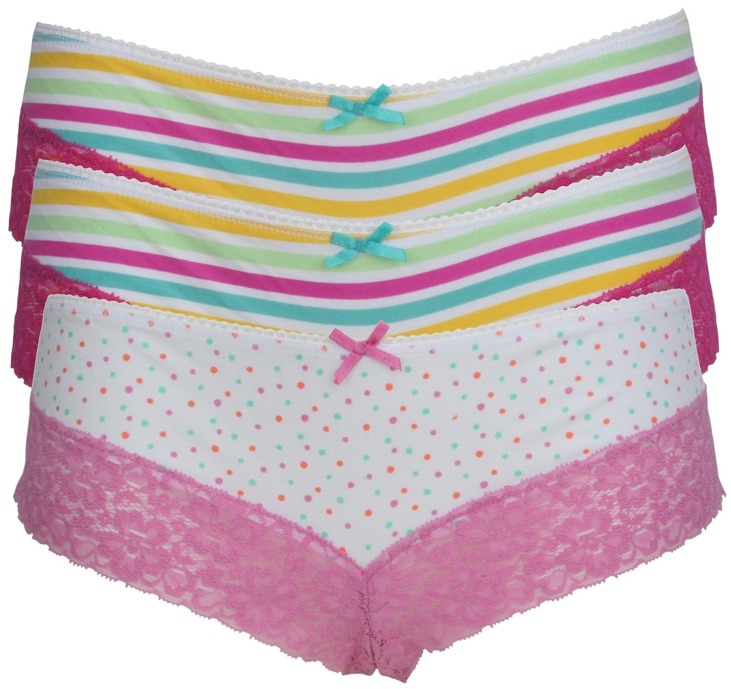 ExStore Multi Pack Brazilian Lace Knickers Amazon.co.uk Clothing