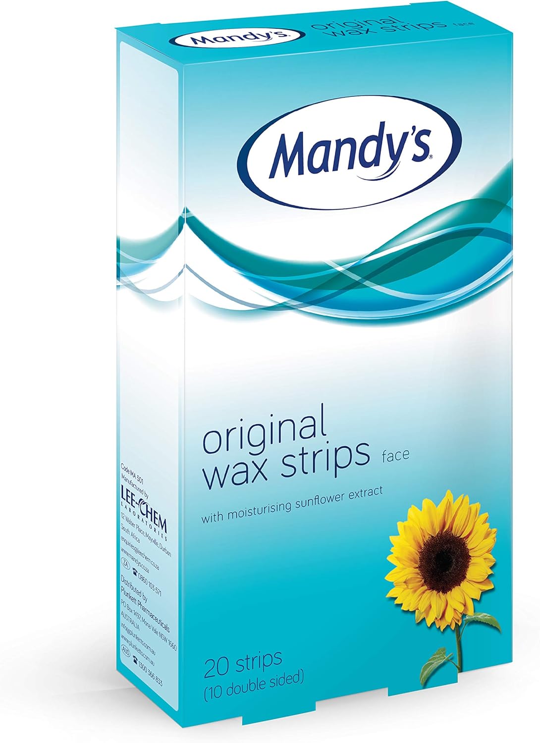 Mandy’s Original Wax Strips for Face Pack of 20 strips BigaMart