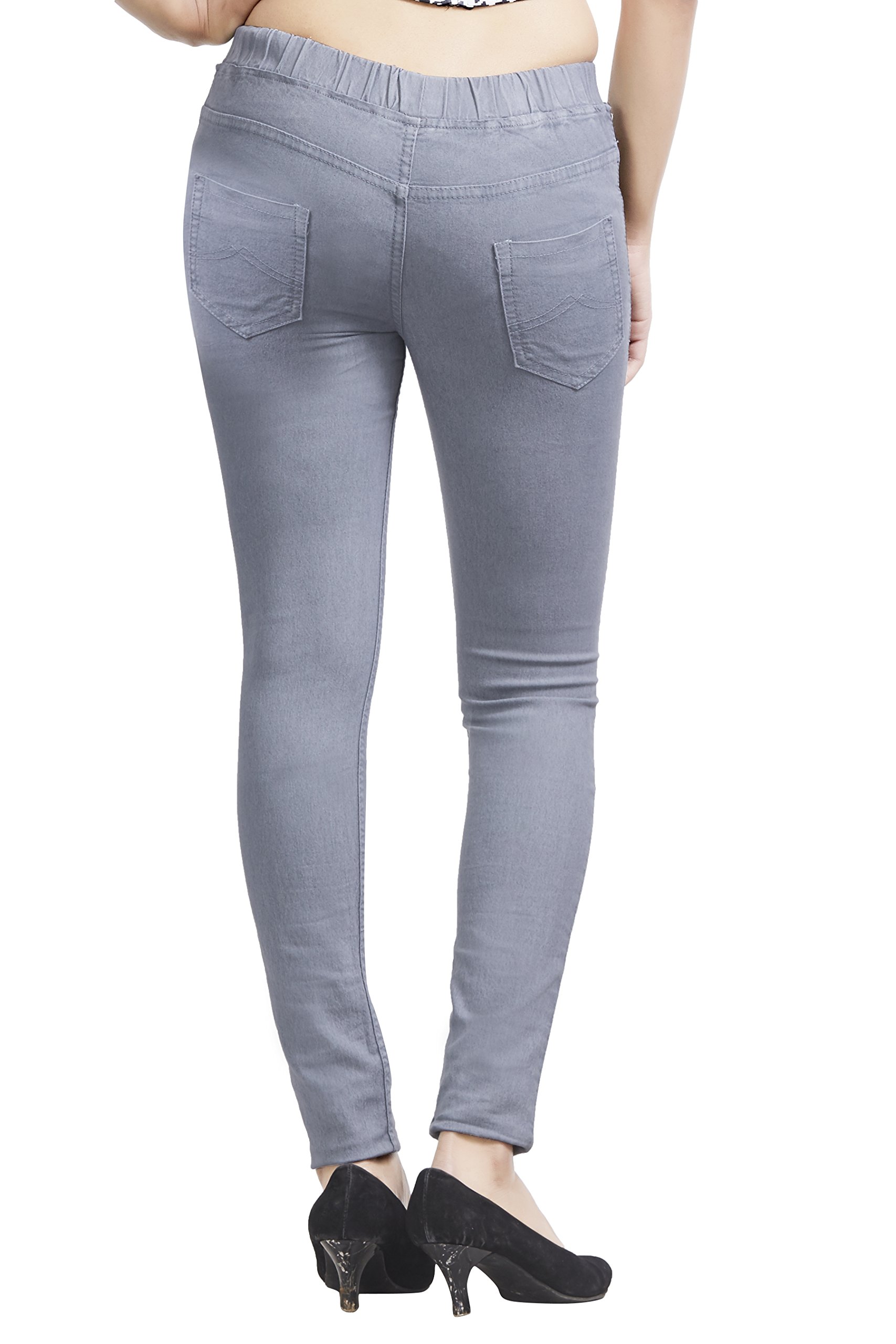 Adbucks Cotton Lycra Jeggings Adbucks Stretchable Cotton Lycra