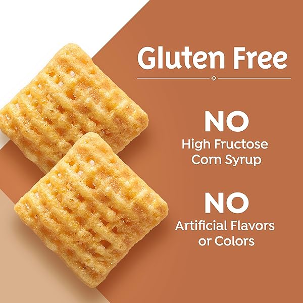 PEANUT BUTTER CHEX CEREAL, GLUTEN FREE BREAKFAST CEREAL, MADE WITH WHOLE GRAIN, 12.2 OZ