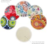 Pinowu Organic Bamboo Nursing Pads 10 Reusable Large 12cm with Wet & Wash Bag view 5