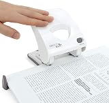 Rapesco 1526 ECO X5-40ps 2 Hole Punch 40 Sheet Capacity Soft White view 3