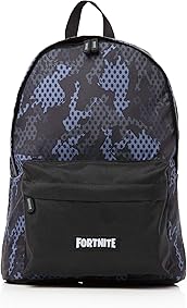 Mochila Fortnite para Niños | Mochilas Escolares Juveniles | Mochila Escolar Llama, Camuflaje | Estilo Unisex para Niños y Adultos | Regalos para Adolescentes (Negro Llama) 