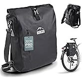 Borgen bike rack bag - 25 L - 100% waterproof - carrying handle and shoulder strap - rear panniers, panniers bike bags, pannier rack bag