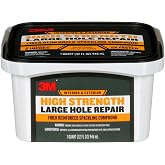 3M High Strength Large Hole Repair, 32 oz | Ideal for Large Hole Repair Cracks and Damaged Surfaces in Drywall, Plaster, Stucco, Concrete &amp; Wood, For Easy Wall Repair