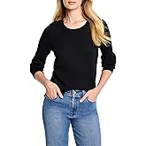 NIC+Zoe Womens Pure Cotton Crew Neck Sweater