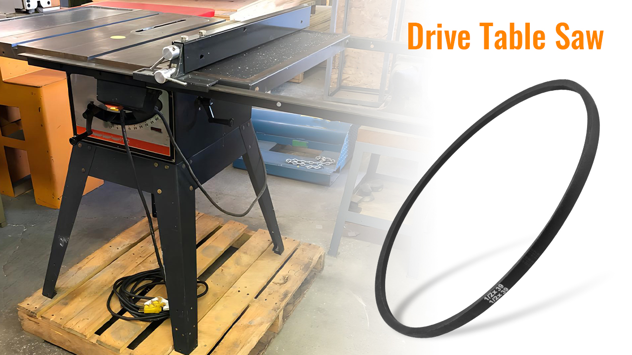Table Saw V-Belt, Drive Table Saw Belt Accessories Fit for Craftsman 10" photo 12