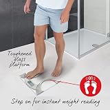 Salter Glass Analyser Digital Bathroom Scale 160kg 4 User Memory view 2
