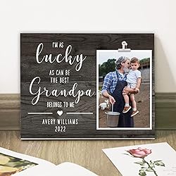 FDFHOME Personalized Grandpa Picture
