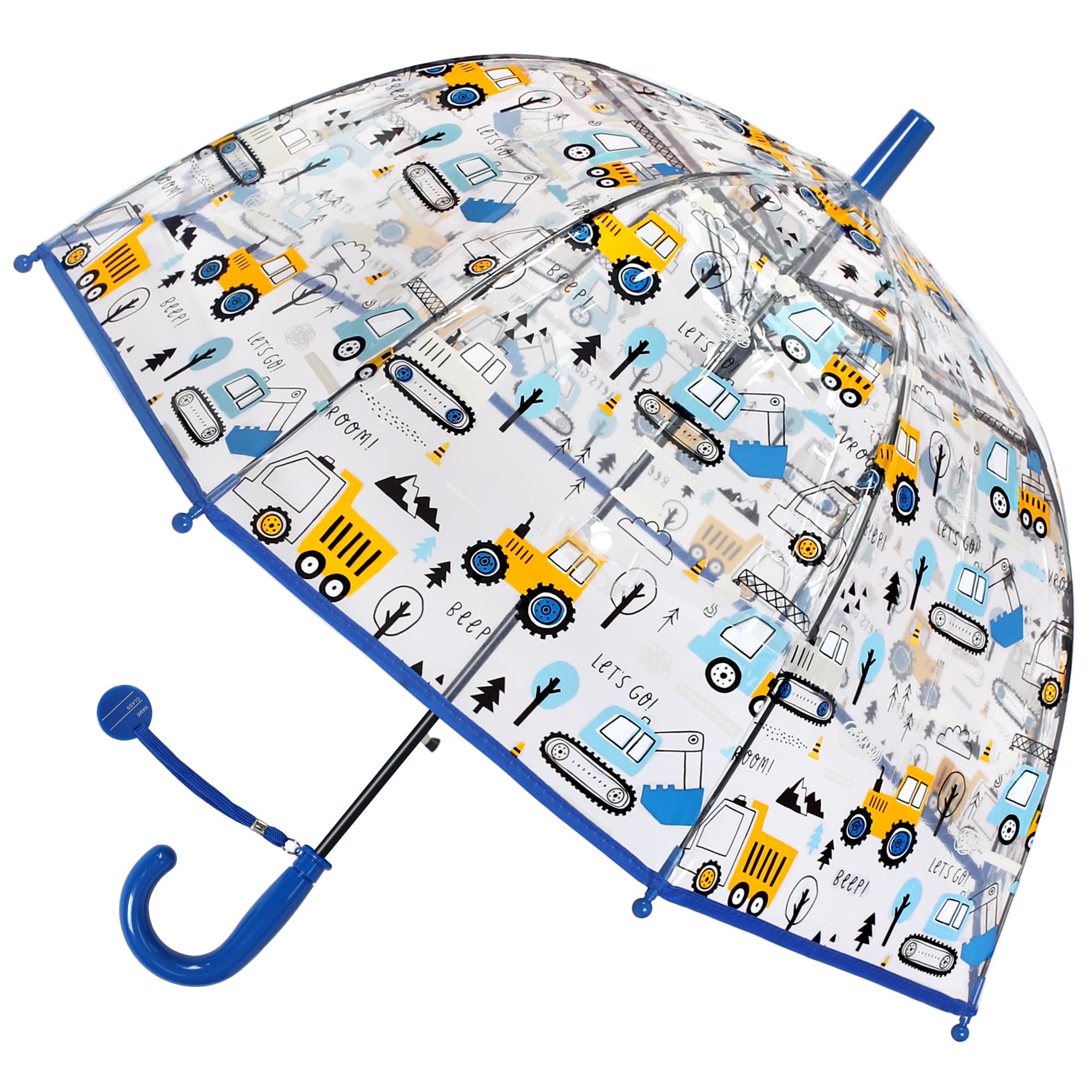 RONIARE Kids Umbrella Clear Bubble Umbrellas for