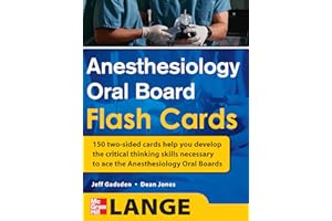 Anesthesiology Oral Board Flash Cards