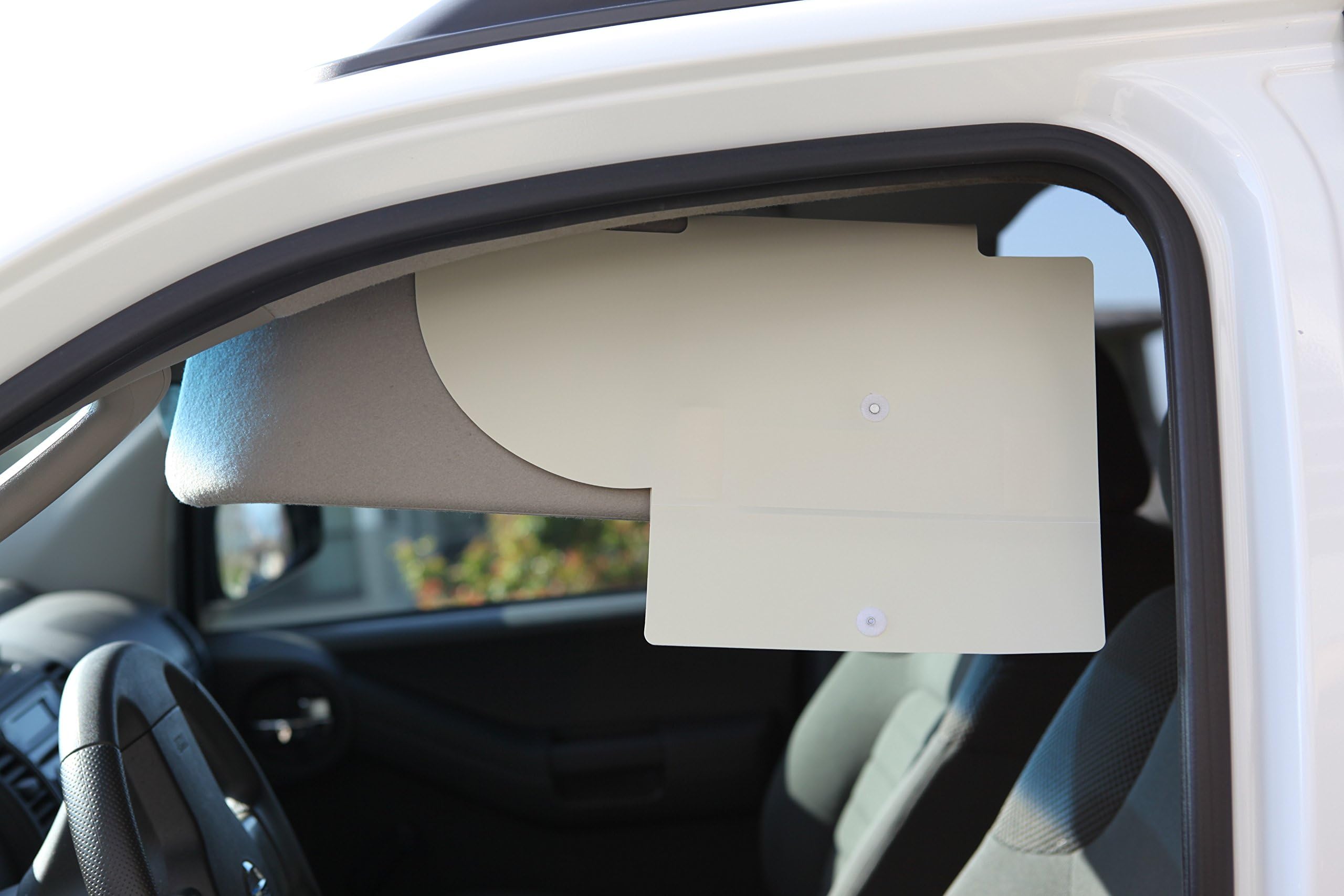 Mega Shade 100 Sun Visor Extender 2- Visor Per Package (Driver & Passenger side), Small