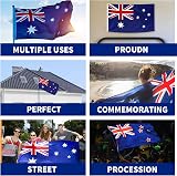 Jc.upin 3x5 Ft Australian Flag, UV Fade Resistant Party Decoration view 7