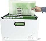 Rapesco SupaFile Plus 26-Section A4+ Desktop Expanding File Organizer White view 2
