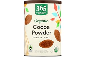 365 by Whole Foods Market, Organic Cocoa Powder, Unsweetened, 8 Ounce