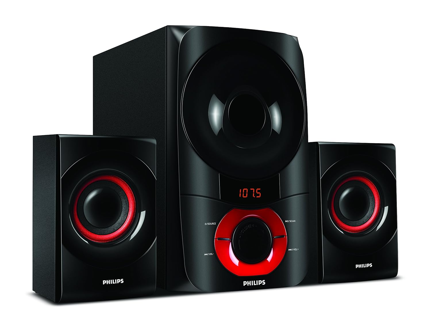 philips 6000w pmpo 5.1 multimedia speakers