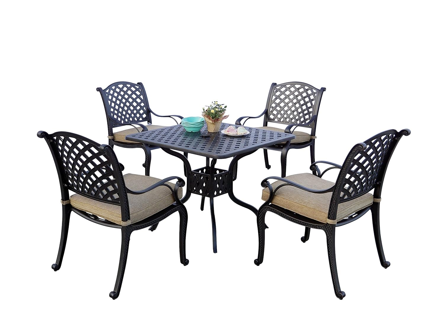 Best 36 Inch Cast Aluminum Garden Bench