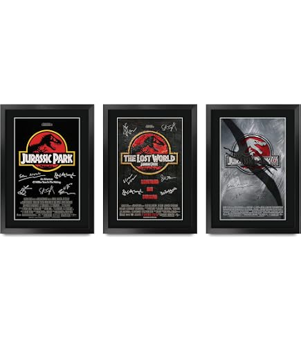 Jeff Goldblum Jurassic Park Signed Photo Display - Movie Memorabilia Gift, US Letter Size - View #8