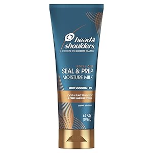 Head & Shoulders Royal Oils Seal & Prep Moisture Milk, With Coconut Oil, Dye Free, 6.5 Fl Oz